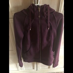 Lulu lemon Burgundy Scuba Hoodie